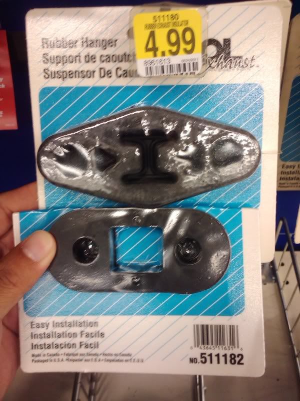 ('03'05) 2004 Extended Exhaust Hangers Info Subaru Forester